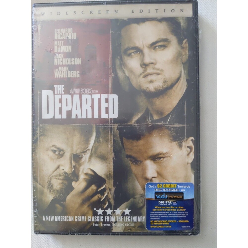 The Departed (DVD, 2006) DiCaprio Damon Nicholson No Scratches